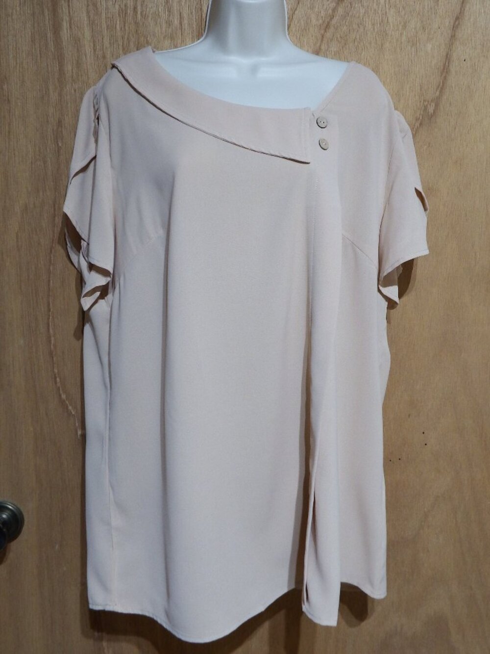 Womens' blouse, short sleeve, Size XXL